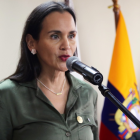 Inés Manzano, ministra de Energía y Minas (e).