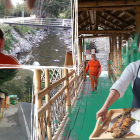 En 46 kilómetros, desde Ambato hasta los límites de la provincia de Bolívar, hay seis complejos