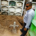 El lugar donde quedaron sepultaron los cadáveres.