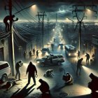 Imagen creada con IA basada en testimonios de ciudadanos consultados por EXTRA.