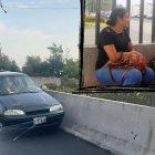 Familiares de Carlos Mazzini, quien fue asesinado mientras se desplazaba en su auto, llegaron a la morgue para retirar su cuerpo.