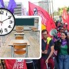 Los horarios de clase en instituciones educativas del centro de Quito cambiarán por las marchas programadas para este 21 de noviembre.