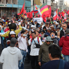 El 15 de noviembre ya se desarrollaron manifestaciones en contra del Gobierno.