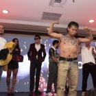 Paolo Ladino mostró su cuerpo  luego de las pocas jornadas de entrenamiento.