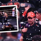 El combate final duró dos asaltos.