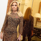 Donatella Versace en una foto de su Instagram.