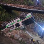 Así quedó el auto accidentado en Zamora.
