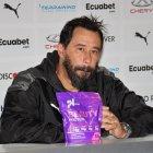 El técnico de Liga de Quito destacó la actitud de su equipo.