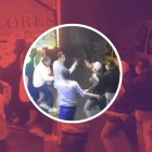 Los pillos iban en una camioneta negra