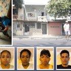 La víctima residía en esta vivienda, ubicada en el sur de Guayaquil. Los implicados en el hecho.