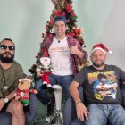 Cheche (de Conciencia Verde), Moncho (de Señor Jaid) y Harold Mera (organizador del evento) visitaron nuestra redacción para invitar a todos al Navistock.