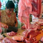 La carne de cerdo es uno de los productos más buscados durante las fiestas de diciembre.
