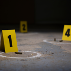 Imagen referencial de escena del crimen.