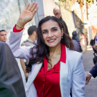 La vicepresidenta de Ecuador, Verónica Abad.