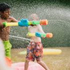 La tradición del Carnaval en Ecuador es, principalmente, jugar con agua.