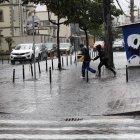 Durante una lluvia con rayos, lo mejor es buscar un sitio seguro.