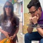 Mónica Palacios (i) y Andrés Guschmer.