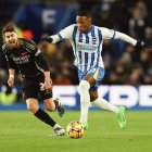 Pervis Estupiñán fue titular en la goleada de Brighton.