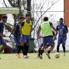 El combinado sub-20 entrena con intensidad en la Casa de la Selección.