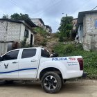 La Policía Nacional estuvo en el lugar donde encontraron el cadáver.