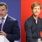 Daniel Noboa y Kevin Rubio