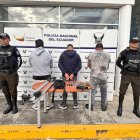 Los sospechosos fueron llevados a una unidad policial tras su aprehensión.
