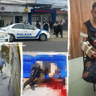 Cristian Zambrano Villigua, identificado como uno de los líderes del grupo delictivo Sao-Box, en El Guabo, fue rescatado de una clínica en la ciudad de Machala.