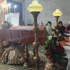 El velorio se lleva a cabo en el domicilio de los parientes de Yomaira Quishpe.