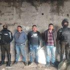 Los sospechosos intentaron huir de la Policía.