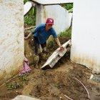 Matilde Orbes perdió la casa que construyó hace 8 meses.