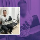 El sujeto fue detenido en la escena del crimen.