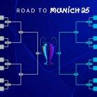 Cruces de octavos de final de la Champions League 2024-25.