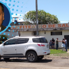 Tras retirar los restos del agente de la morgue de Salitre, lo llevaron a velar a Baba.