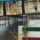 Unas 270 familias han resultado afectadas en los recintos La Delia y Puerto Luna, ubicados en la vía Babahoyo-San Juan.