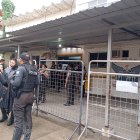 Las instalaciones del Comando de Policía fue tiroteado por desconocidos, en Playas.