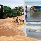 En varios sectores de las provincias de Santa Elena, Los Ríos, Guayas están enfrentando las calamidades de las intensas lluvias.