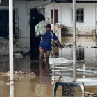 En la zona rural de Portoviejo, la población enfrenta graves dificultades por la inundación.