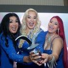 Entre bromas y anécdotas el trío ecuatoriano se reunió con la prensa.