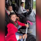 Esta imagen publicó Elba González en una historia de Instagram luego de lo que reportó.