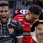 Toda la alegría de Gustavo Vallecilla y José Contreras.