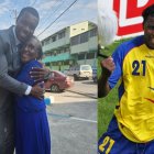 Carlos Tenorio y su madrecita Amaris Medina Merlín.