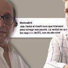 Eduardo Franco Loor y Augusto Verduga fueron consejeros del CPCCS. Este mensaje correspondería a Verduga, refiriéndose a Franco.