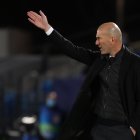 Zinedine Zidane, extécnico francés del Real Madrid.