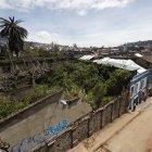 La casa ubicada en la calle Quijano, en San Sebastián lleva años sin mantenimiento.