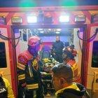 Uno de los presuntos delincuentes fue atrapado por los trabajadores y le metieron una paliza.