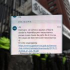 Esta es una parte del mensaje enviado por el usuario An, que correspondería a Andrés Arauz.