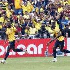 Enner Valencia (i) y Moisés Caicedo serán los líderes de la Tri en el estadio Nacional.