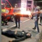 El asaltante fue abatido por un agente policial.