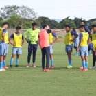 Juan Carlos Burbano entrenador de la sub 17 de Ecuador.