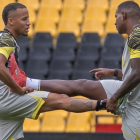 Barcelona SC vs Independiente del Valle: los Canarios se entrenaron en Guayaquil.